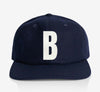 ALPHABET WOOL CAP - NAVY