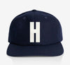 ALPHABET WOOL CAP - NAVY