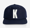 ALPHABET WOOL CAP - NAVY