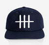 ALPHABET WOOL CAP - NAVY
