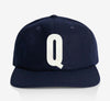 ALPHABET WOOL CAP - NAVY