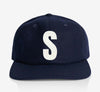 ALPHABET WOOL CAP - NAVY