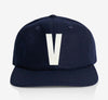 ALPHABET WOOL CAP - NAVY
