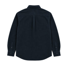 Heavy Moleskin Overshirt - Navy