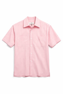 Harrison Vacation Shirt - Pink Candy Stripe