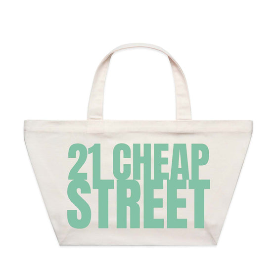 OVERSIZED ADDY TOTE - SEAFOAM