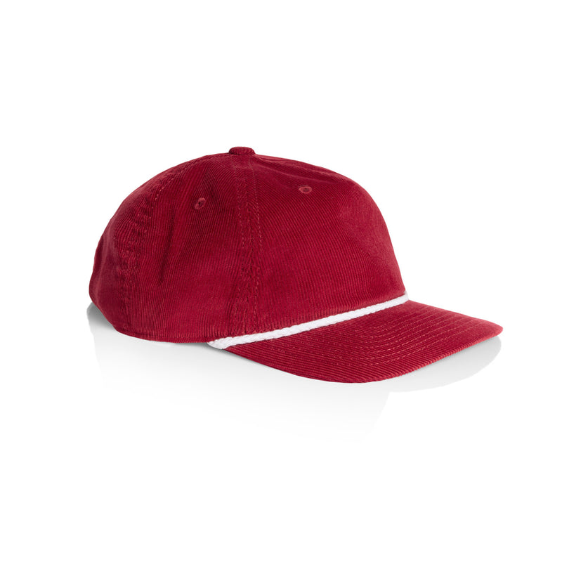 Cord Surf Cap with rope - Red
