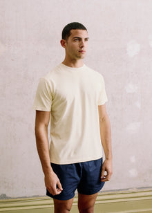  Classic Fit Summer Tee - Washed Yellow