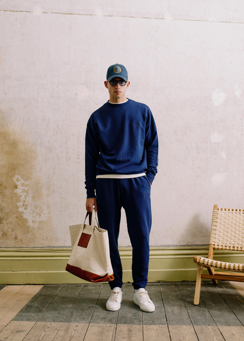 Oversized Sweatshirt - Navy