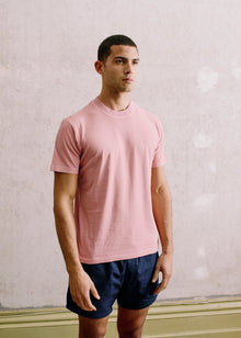  Classic Fit Summer Tee - Washed red