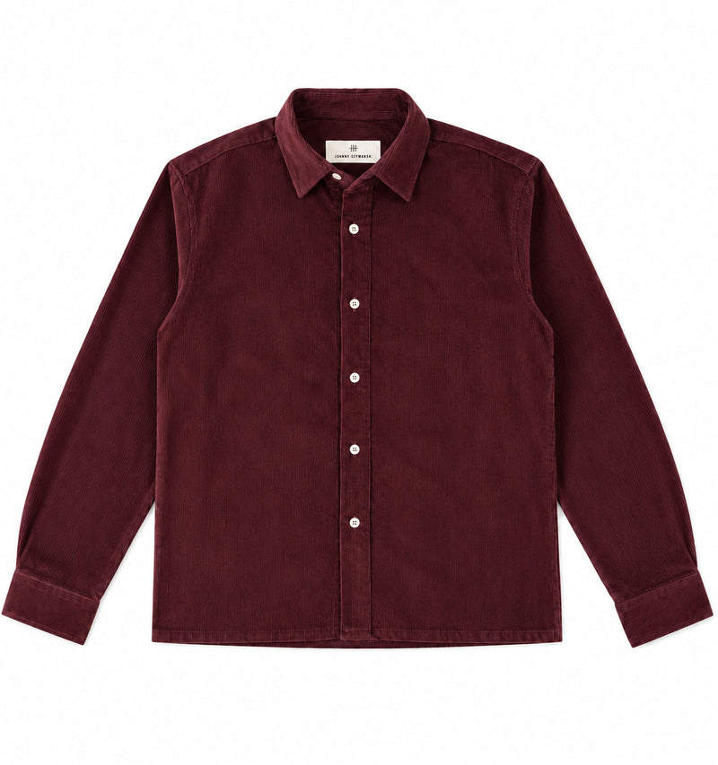 Banshu Cord Shirt - Wine